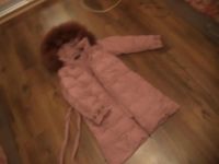 Лот: 6276632. Фото: 5. Зимний пуховик-пальто для девочки...