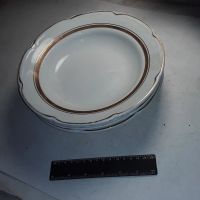 Лот: 19981137. Фото: 2. четыре глубокие тарелки ЗиК фарфор... Антиквариат