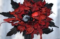 Лот: 8867273. Фото: 6. Брошь/заколка из натуральной кожи...