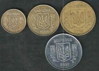 Лот: 8383494. Фото: 2. 50 , 25, 10 , 5 копеек Украина. Монеты