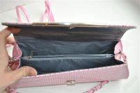 Лот: 2685916. Фото: 3. Новая сумка розовоя лак+блестки... Одежда, обувь, галантерея