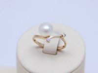 Лот: 14457767. Фото: 2. ЗОЛОТОЕ КОЛЬЦО С ЖЕМЧУГОМ 2,76... Ювелирные изделия, бижутерия, часы