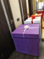 Лот: 17339476. Фото: 2. Коробка огромная для гелиевых... Сувениры, подарки