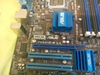 Лот: 6494404. Фото: 2. материнская плата ASUS P5G41C-M... Комплектующие