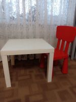 Лот: 22847854. Фото: 2. Детский стол и стул IKEA. Детская мебель