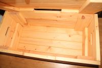 Лот: 25896615. Фото: 4. Сундук из массива ели