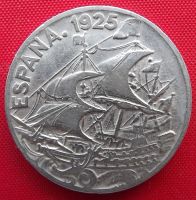 Лот: 1588217. Фото: 2. (№633/LF) 25 сентимо 1925 (Испания... Монеты