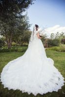 Лот: 11533782. Фото: 2. Свадебное платье. Шикарный шлейф... Свадебная мода
