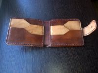 Лот: 13938822. Фото: 4. Портмоне из натуральной кожи(ручная... Красноярск