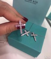 Лот: 17038759. Фото: 2. Крестик с цепочкой в стиле Tiffany... Ювелирные изделия, бижутерия, часы