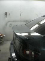 Лот: 6209368. Фото: 2. Спойлер-Лип, Mazda 3, SD, 2004-2008г... Автохимия, масла, тюнинг