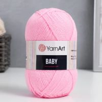 Лот: 19525337. Фото: 3. Пряжа "Baby" 100% акрил 150м/50гр... Ручная работа
