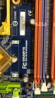 Лот: 19427016. Фото: 2. Материнская плата Gigabyte GA-8IG1000MK... Комплектующие