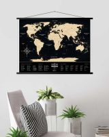 Лот: 15601398. Фото: 5. Скретч Карта Мира Travel Map Black...
