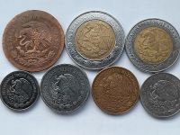 Лот: 25662380. Фото: 3. Набор монет Мексики, 7 шт. Коллекционирование, моделизм