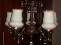 Лот: 6493842. Фото: 6. Люстра шикарная под бронзу из...