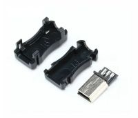 Лот: 21573053. Фото: 3. Mini USB 5 Pin штекер разъем разборный. Красноярск