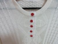 Лот: 12115209. Фото: 2. Кофта белая с декоративной застежкой... Женская одежда