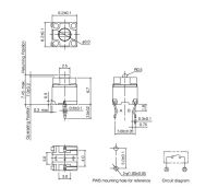 Лот: 12131306. Фото: 3. Микропереключатель Panasonic EVQP0E07K... Красноярск