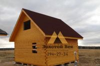 Лот: 15590439. Фото: 6. Брусовой дом 6х6 с мансардой на...