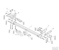 Лот: 16731911. Фото: 4. Фаркоп для NISSAN X-Trail T32... Красноярск