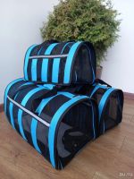 Лот: 18363636. Фото: 2. Переноска для животных ПВХ сетчатая... Животные и уход