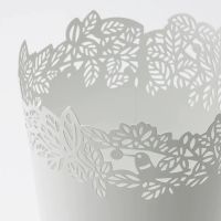 Лот: 12835254. Фото: 3. Кашпо, белый - 9 см IKEA Икеа. Растения и животные