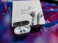 Лот: 18567130. Фото: 4. Оригинальные наушники Apple AirPods... Красноярск