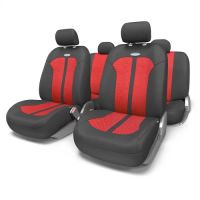 Лот: 14471413. Фото: 2. SEL-1105 BK/RD (M) Авточехлы классические... Оснащение, оборудование, аксессуары