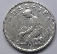 Лот: 216588. Фото: 2. Бельгия. 50 сантим 1923г. (1-2... Монеты