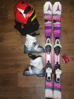 Лот: 10984181. Фото: 2. Первые горные лыжи ребенку+ ботинки... Лыжи