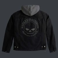 Лот: 11343345. Фото: 2. Куртка Harley Davidson Skull... Мототехника