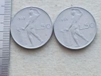 Лот: 19910599. Фото: 5. Монета 50 лир Италия 1955; 1956...