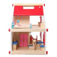 Лот: 16742167. Фото: 2. Кукольный домик деревянный НОВЫЙ. Игрушки