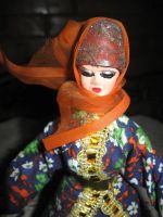Лот: 14562026. Фото: 2. Винтажная сувенирная кукла Восточная... Коллекционирование, моделизм
