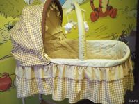 Лот: 9593828. Фото: 2. Детская люлька колыбель кровать... Детская мебель