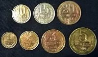 Лот: 13214623. Фото: 2. Годовой набор монет 1989 года... Монеты