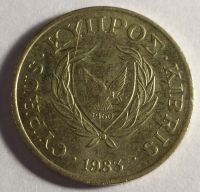 Лот: 15927983. Фото: 2. Кипр. 2 цента. 1983г. Монеты