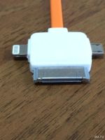 Лот: 8280469. Фото: 3. USB Дата кабель для iphone 1-4S... Смартфоны, связь, навигация