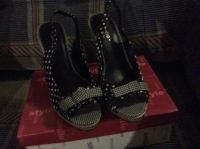 Лот: 4397168. Фото: 3. Босоножки в горошек 38р. Одежда, обувь, галантерея