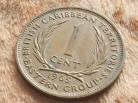 Лот: 13954056. Фото: 5. Монета 1 цент один Восточные Карибы...