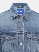 Лот: 24292707. Фото: 3. Джинсовые куртки Hugo Blue. Одежда, обувь, галантерея