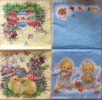 Лот: 17366528. Фото: 2. Набор салфеток для декупажа. Пасха... Ручная работа