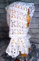 Лот: 22156911. Фото: 4. Платок/капюшон в храм (ручное... Красноярск