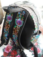 Лот: 16302150. Фото: 2. Рюкзак-сумка с вышивкой женская. Аксессуары