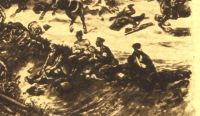 Лот: 16515456. Фото: 3. снимок с картины . Взятие Галича... Коллекционирование, моделизм