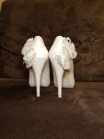 Лот: 12232126. Фото: 3. Белые свадебные туфли. Одежда, обувь, галантерея