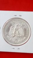 Лот: 11592154. Фото: 2. Серебряная монета.1 Песо 1944... Монеты