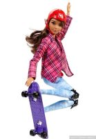 Лот: 9149454. Фото: 3. Барби йога скейтбордистка. NRFB. Дети растут