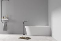 Лот: 24894319. Фото: 2. Ванна пристенная Hoff AB9258-1... Сантехника, водопровод